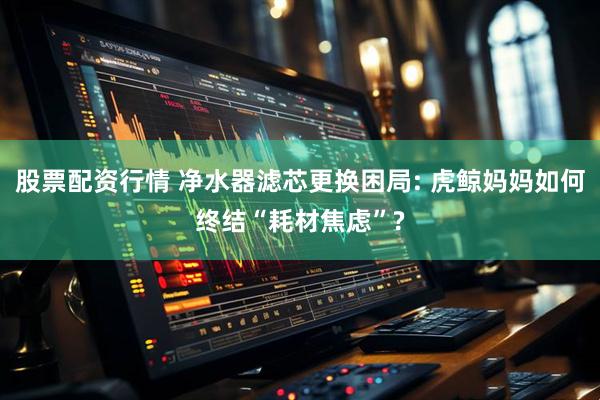 股票配资行情 净水器滤芯更换困局: 虎鲸妈妈如何终结“耗材焦虑”?